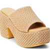 Online Beach by Matisse Como Platform Sandal Tan