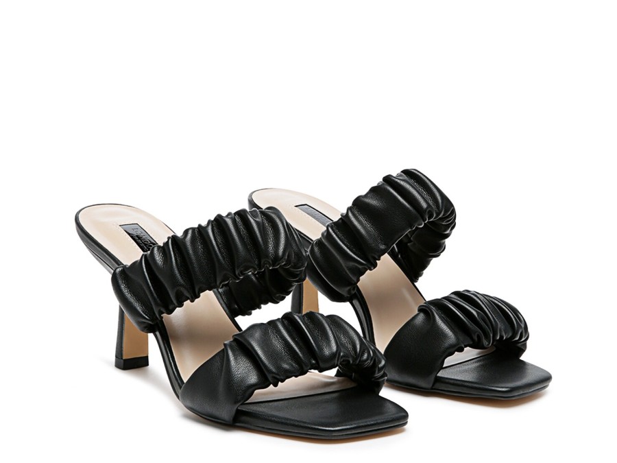 Hot London Rag Lady Lynn Sandal Black