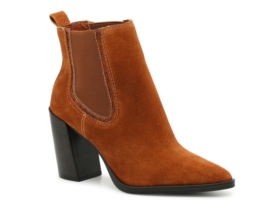 New Vince Camuto Ratony Bootie Chestnut Brown