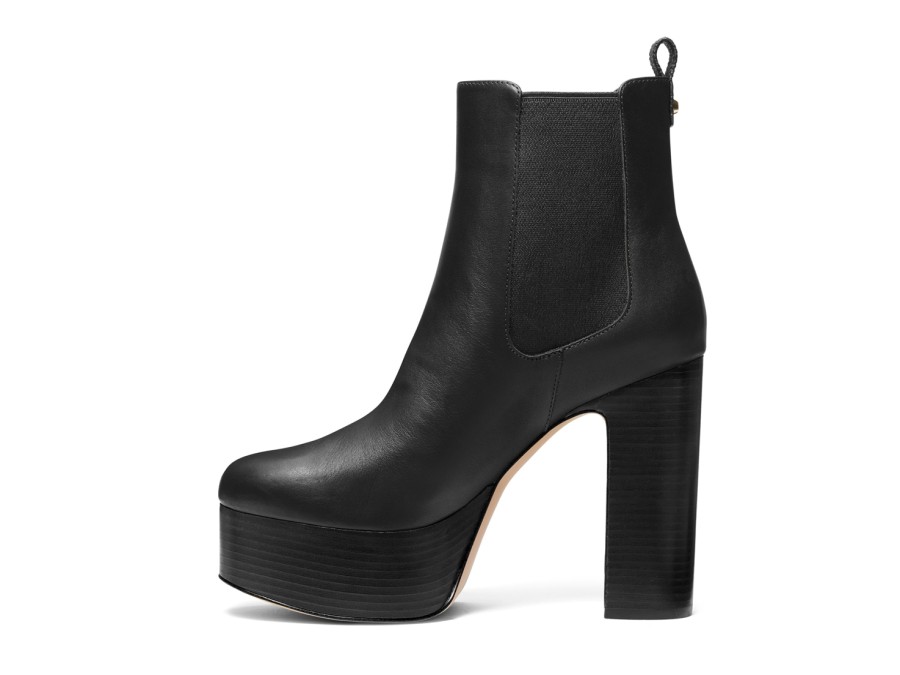 Best Michael Michael Kors Natasha Platform Chelsea Boot Black