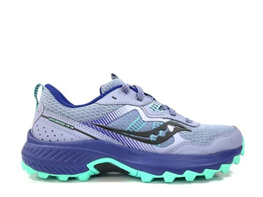 Best Saucony Excursion 16 Trail Running Shoe - Women'S Blue