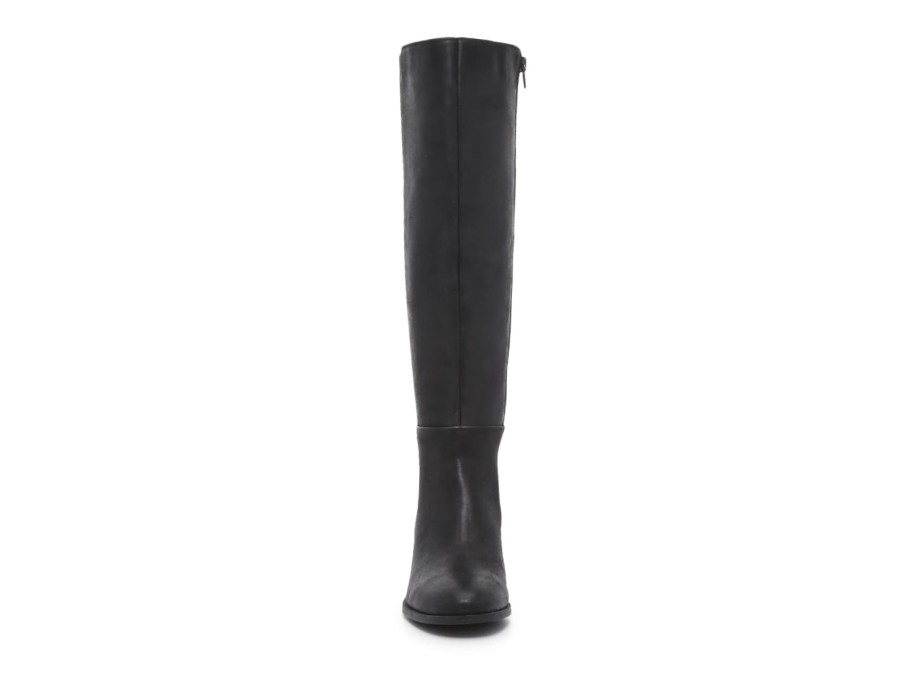 Clearance Rockport Evalyn Wide Calf Boot Black