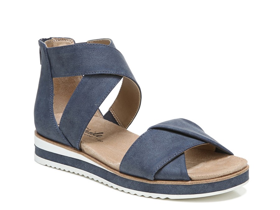 Wholesale LifeStride Zoom Platform Sandal Navy