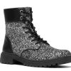 Clearance Michael Michael Kors Alistair Bootie Black/Silver