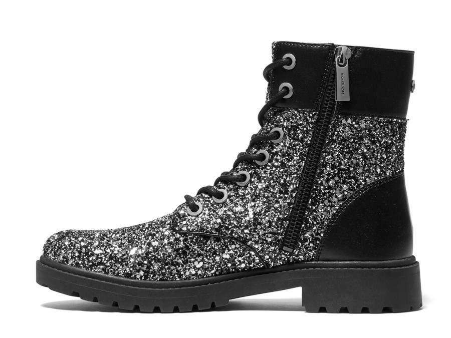 Clearance Michael Michael Kors Alistair Bootie Black/Silver