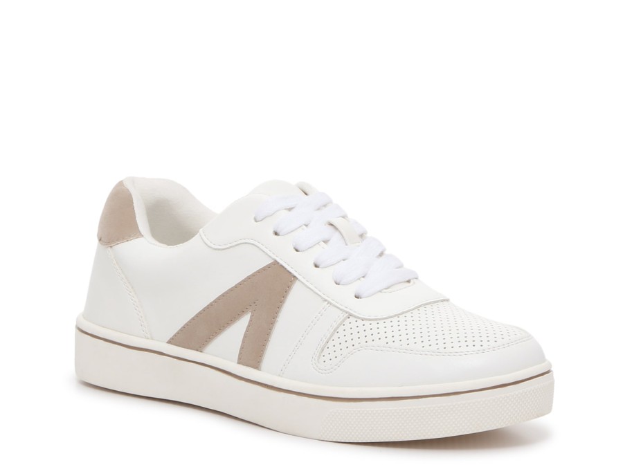 New Mia Krew Sneaker - Women'S White/Taupe