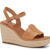 Best Crown Vintage Hendra Espadrille Wedge Sandal Light Tan