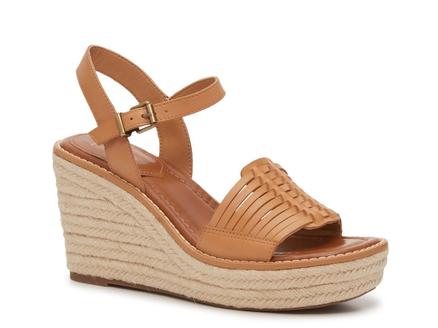 Best Crown Vintage Hendra Espadrille Wedge Sandal Light Tan