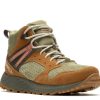 Wholesale Merrell Wildwood Mid Sneaker Boot Dark Green Multicolor