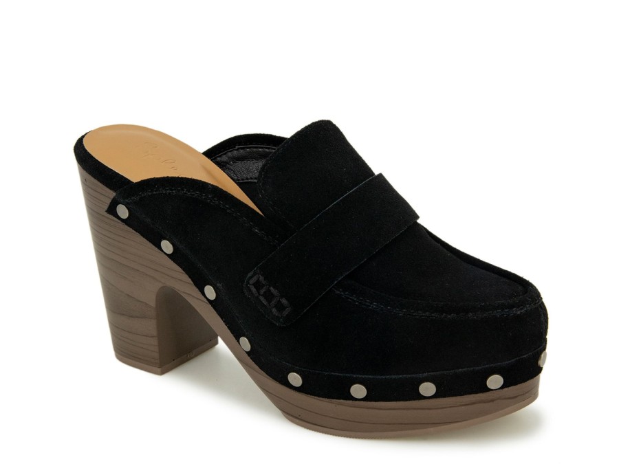 Clearance Splendid Vesta Clog Black