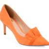 New Journee Collection Marek Pump Orange